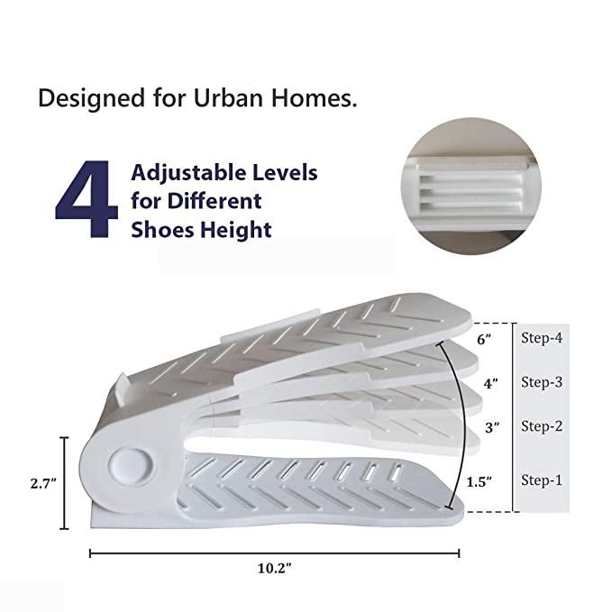 Shoe Rack-Space Savers ( 4 Pcs)