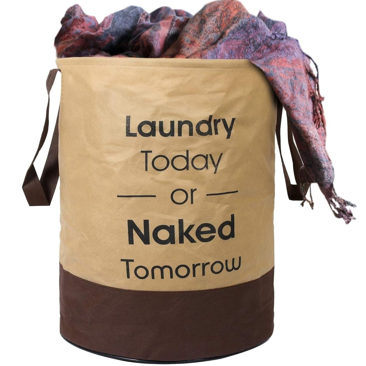 Round Non Woven Laundry Bag/Hamper