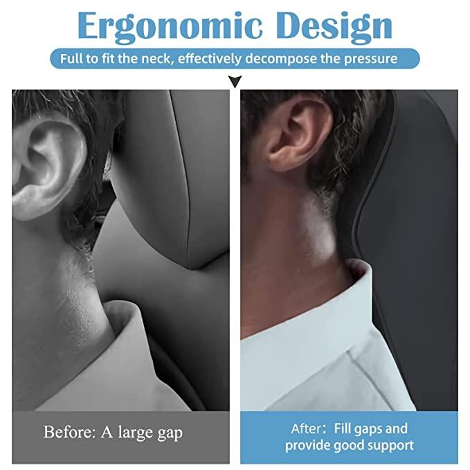 Car Seat Headrest Neck Rest Pillow Cushion for All Cars