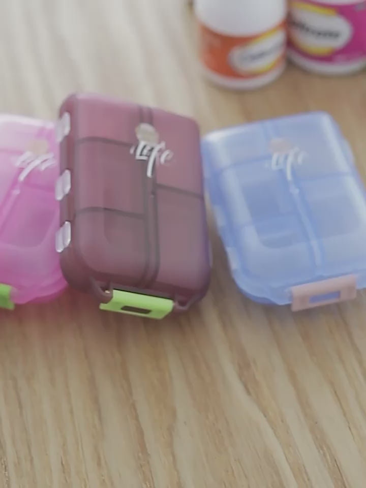 Double Layer Pill Organizer