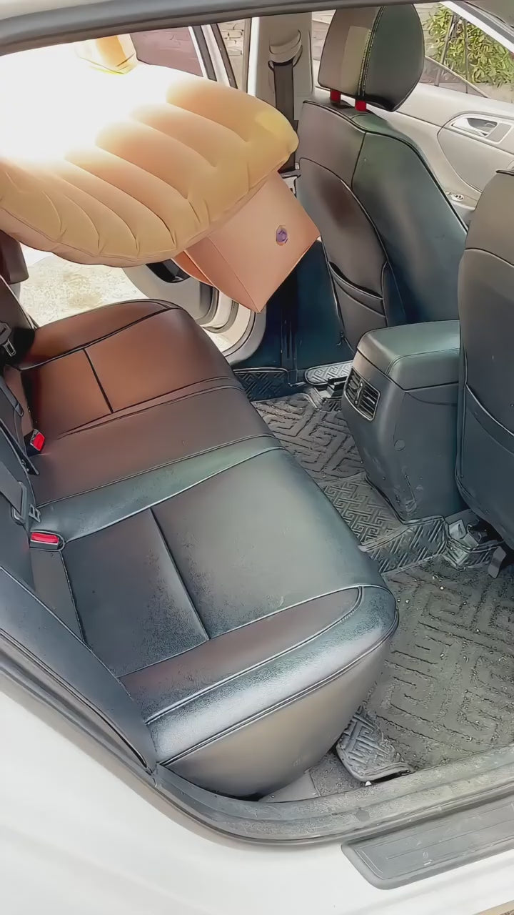 Car Travel Bed Mattress with 2 Air Pillows
