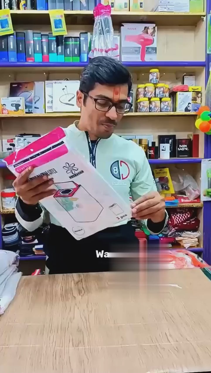 Home Organisation Folding Washing Machine Cover Pack of 2